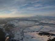 Trzy Korony , Pieniny , widok na Tatry